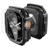 SPIGEN RUGGED ARMOR & TEMPERED GLASS APPLE WATCH ULTRA 1 / 2 / 3 (49 MM) MATTE BLACK